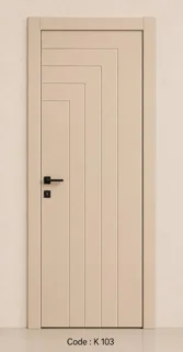 درب و چهارچوب کلاسیکMDF باروکش سوپرمات  K 103