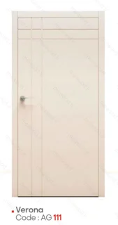 درب و چهارچوب کلاسیکMDF باروکش سوپرمات  Verona AG111