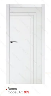درب و چهارچوب کلاسیکMDF باروکش سوپرمات  Roma AG109